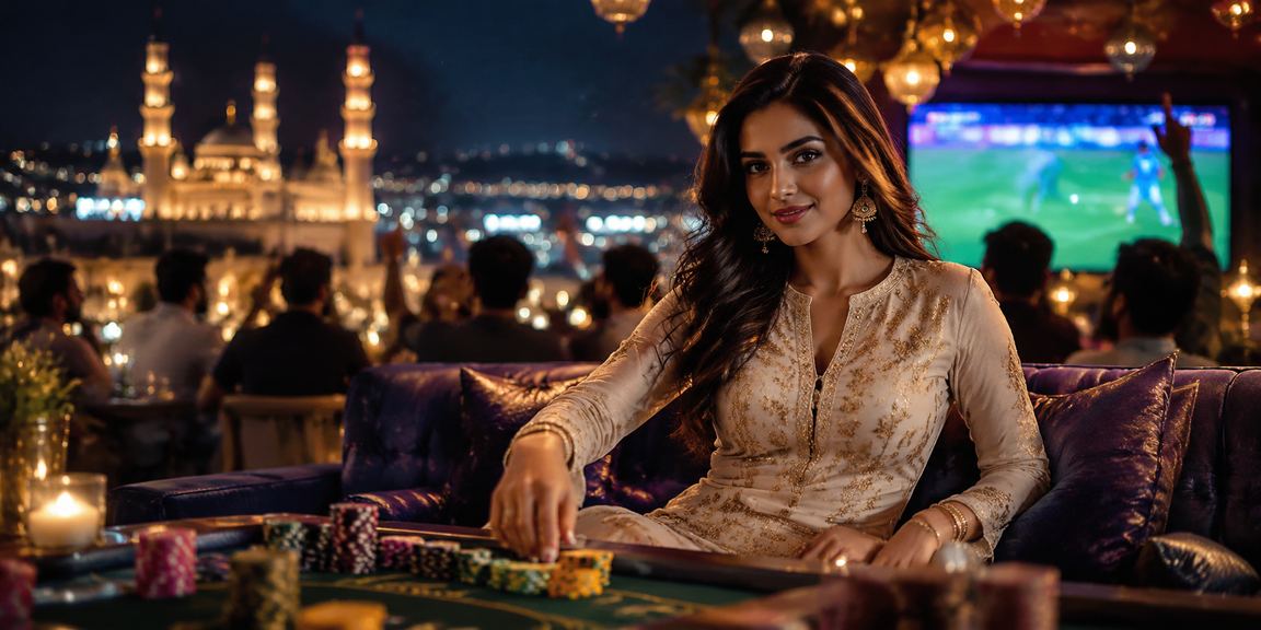 Female user placing cricket bets from Hyderabad using a mobile device