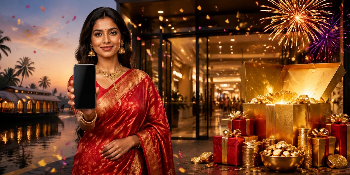 Mobile user accessing vip bonus offers for sports betting in Kerala backwaters